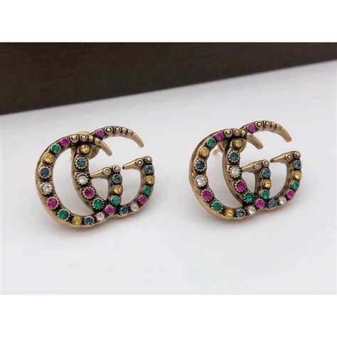 gucci earrings|gucci earrings colorful.